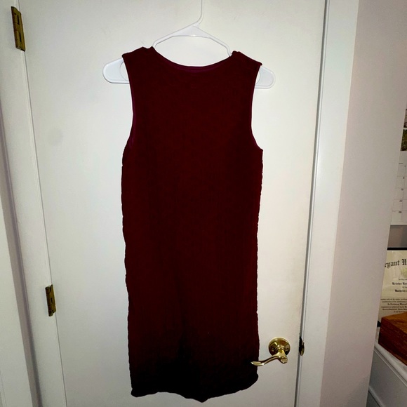 Lattice Dress TEEs by Tina in 154 Burgundy - Picture 2 of 3